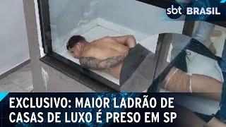 Exclusivo: imagens mostram ação de quadrilha especializada em invasões | SBT Brasil (30/09/24)