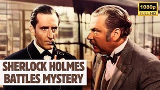 Sherlock Holmes Battles Mystery (1946) - Zamansız Bir Dedektif Macerası - FHD COLORIZED