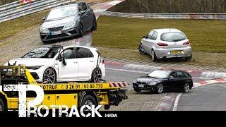 NÜRBURGRING CARFREITAG 2023 | 4K | Fails, CRAZY Drivers & Action! Touristenfahrten Nordschleife