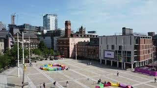 Leeds Millennium Square by Drone