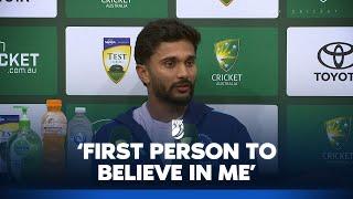 Nitish Kumar Reddy on his maiden test century! | Press Conference | Fox Cricket