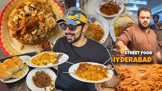 STREET FOOD IN HYDERABAD - Dulhan Paratha, Tawa kaleji Masala & Wild Biryani