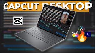 Capcut DESKTOP - Video Editing Tutorial for BEGINNERS