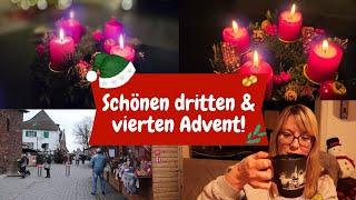 Ich wünsche euch allen einen schönen dritten und vierten Advent!