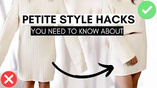 Style hacks that *EVERY* petite needs to know about! | Petite Style Tips 2022