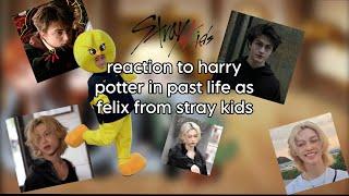 /|reaction to Harry potter in past life as felix from Stray Kids|