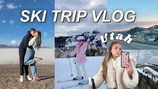 AESTHETIC WINTER TRIP VLOG ️ ski trip & winter getaway to utah