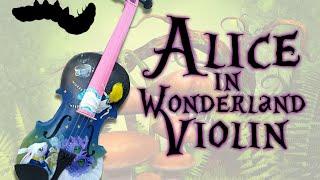 Painting an Alice in Wonderland Violin for the RSF