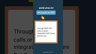 QnA Maker Integration - Microsoft AI-900