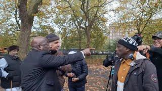 Orlando Chickens out To Debate Lamin! Lamin And Christian Speakers Corner