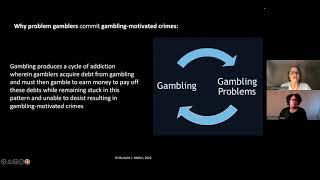 Problem Gambling, Gambling Motivated Crime and Gender (Malkin)