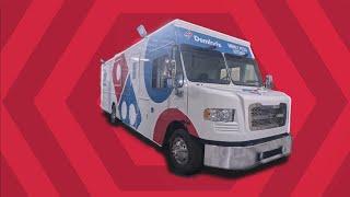 1 OF A KIND DOMINO'S MOBILE PIZZA KITCHEN  (trailer)