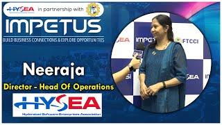 hysea impetus 2023 : Neeraja Director   Head Of Operations   HYSEA | ittv global media