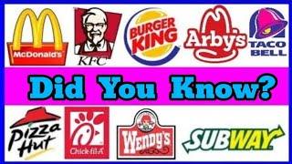 Surprising Fast Food Facts!