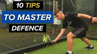 10 Killer DEFENSIVE Padel Tips