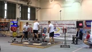 Tomas Juricek benchpress 167,5 kg European Championship 2015