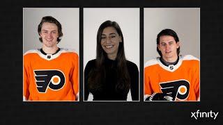 Xfinity Powerful Connections: Travis Sanheim and Travis Konecny