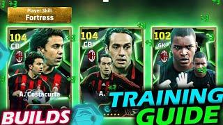 NESTA/COSTACURTA/DIDA Double Booster epic BEST training guide efootball ||efootball 2025