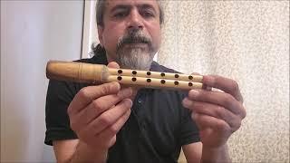 Nayanban or Iranian bagpipe, how does it work