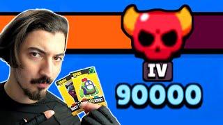 2025 KARTLARIYLA 90.000 KUPA ÜSTÜ OYNADIM  Brawl Stars