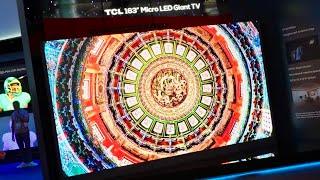 163" TCL Micro LED Giant TV!  (IFA 2024)