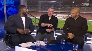 Arsenal vs Man City 5-1 Thierry Henry & Carragher Go Crazy React to Title Race  All Reactions