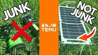 PREPPING Gear on TEMU under $10! TEMU is A RIPOFF?