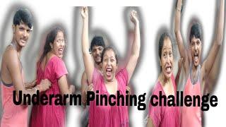 painful underarm pinching punishment | underarm caning punching |Requested video