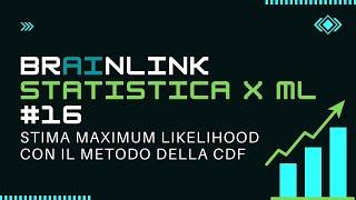 Statistica per MACHINE LEARNING - Stima Maximum Likelihood, metodo della CDF per una V.A. Uniforme