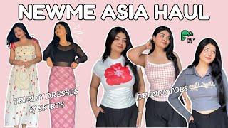 BEST *NEWME* TRY ON HAUL | Affordable and trendy clothes🫶 | Everything under Rs1499🩷