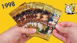 Opening 10 Gym Heroes (1998) Japanese Pokemon Booster Packs!