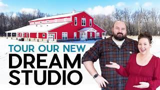 Tour Our DREAM Studio: The Making of Our Next Big Project!