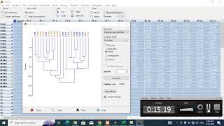 Clustering: UPGMA in PAST - Morphometrics Analysis