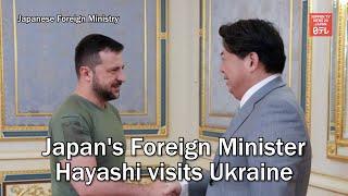 Japan's Foreign Minister Hayashi visits Ukraine