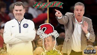 Jeff Goodman's NAUGHTY LIST: The MOST disappointing college basketball teams! | FIELD OF 68