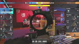 Echo Clutch 1 vs 4 - Ranked - Rainbow Six Siege - Coastline - 1080p