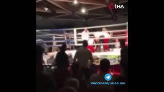 Musa Yamak Died, German Boxer collapses mid fight due to heart attack shorts