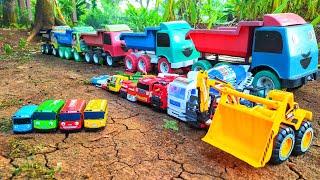 MANTUL LONG TRONTON TRUCK CARS, TAYO BUS TRANSPORT BULLDOZER CARS, EXCAVATORS, FORKLIFTS, CYLINDERS