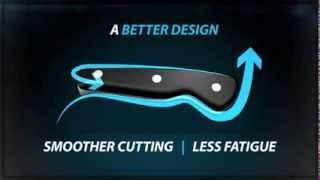 Ergo Chef's Proper Knife Ergonomics Explained to help reduce strain & tension on hand & wrist.