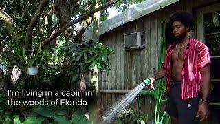 What it's like living in a cabin in the woods.. Homestead, Florida