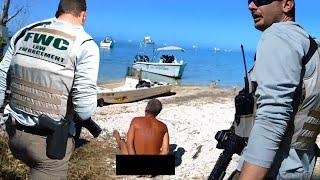 Sovereign Citizen's Island Gets Raided When He Eats Endangered Species