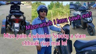 Mizopa ngeiin 4 wheeler Scooty a siam chhuak ta riap mai le! Mizoramah a pakhatna a la ni mai em?