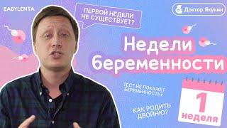 1 неделя беременности - признаки, симптомы, ощущения, что происходит с малышом и в организме женщины