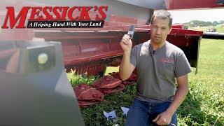 Types of disc mower knives and their applications | TMT