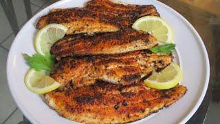 How to make Louisiana Blackened Catfish