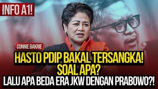 LIVE INFO A1! CONNIE BAKRIE: HASTO BAKAL TERSANGKA! SOAL APA? LALU APA BEDA ERA JKW DENGAN PRABOWO?