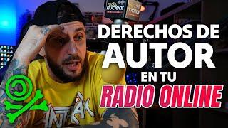 Derechos de autor: ¿Puedo usar MÚSICA en mi RADIO ONLINE?