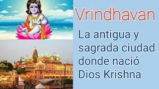 Visité el templo de Vrindavan.Dios Krishna. India,Español