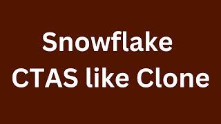 Snowflake Zero Copy Cloning || Does it Occupy Storage and Compute Cost