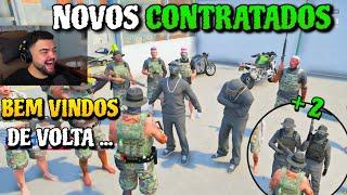  NOVOS CONTRATADOS DA GROTA ! LUQUET4 DEU 2 CHANCE ? VEJA  | GTA RP